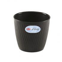 Lonec cvetlični Liberty fi 30 x H27 graphite, Stef.