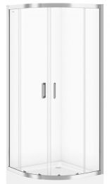 Tuš kabina 80x80x190 ARTECO polkrožna
