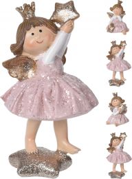 Figura božična angel 12 cm, Koo.