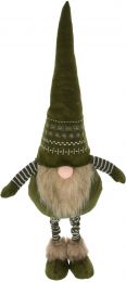 Figura božična palček zelen,  90 cm, Koo.