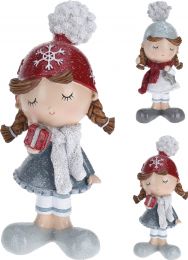 Figura okrasna punčka 20 cm, Koo.