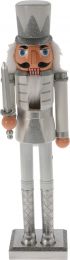 Figura hrastač srebrn 82 cm, Koo.
