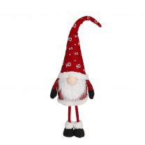 Figura božična palček rdeč 66 cm, Edel.