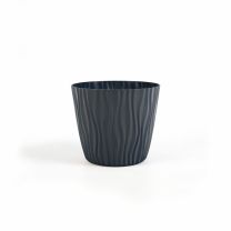 Lonec cvetlični Sahara 22 x H20 cm, 8 L antracit, PLS