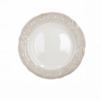 Krožnik Shabby cozy plitev  26cm porc.
