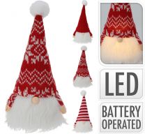 Figura božična palček led, 23 cm, Koo.
