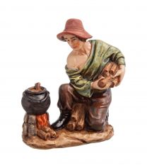 Okrasna figura pastir 16 cm, Bizz.