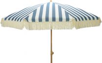 Senčnik vrtni modre črte fi 200 cm, Koop