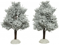 Smrečica novoletna zasnežena 14 cm, set 2/1, Kaem.