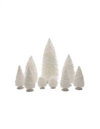 Smrečica novoletna bela 8-22,5 cm, set 9/1, Kaem.