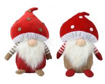 Figura božična palček rdeč 26 cm, Kaem.
