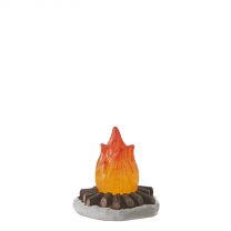 Figura ogenj 6 cm na baterije , Edel.