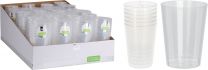 Kozarec za večkratno uporabo pvc 280ml, 6/1 pralno v pomivalnem stroju
