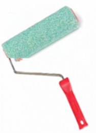 Valjček "Green white microfiber" 25 cm/fi 8 mm z ročajem (kpl)