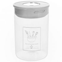 Doza steklena hermetični pokrov Dolce casa kitchen shop, 1150ml
