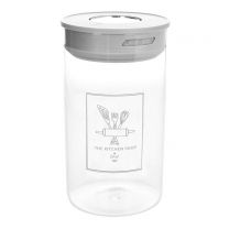 Doza steklena hermetični pokrov Dolce casa kitchen shop, 1400ml
