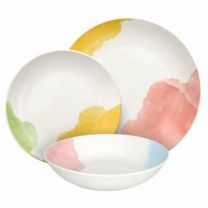 Krožnik garnitura Madison Acquarello, 18/1, porcelan
