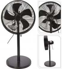 Ventilator samostoječi fi 45 cm, 50 W, črn
