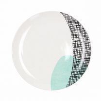 Krožnik Sfera Ikonic 27cm, porc., zelen
