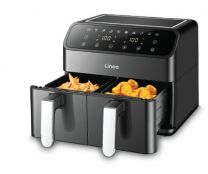 Cvrtnik na vroči zrak LAFD-0639, dvojni, 2000W, Linea
