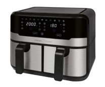 Dvojni cvrtnik na vroči zrak PC-FR1242H, 2400W 9L, Profi Cook