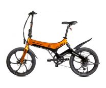 Električno kolo i20, oranžno-črno, MS Energy