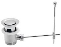 Sifon za umivalnik  gornji del z palčko 5/4'' krom  