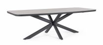 Miza vrtna ISACCO antarcit 240x110, Bizz.