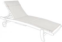 Blazina za ležalnik Poly 180 bež, 63x190 cm, Bizz.