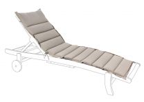 Blazina za ležalnik Poly 230 bež, 59x186 cm, Bizz.
