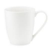 Lonček Aura, bel, 360ml, porcelan
