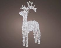 Jelen božični 120 led hladno bela, 110 cm, Kaem.