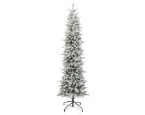 Smreka novoletna zasnežena 210 cm, Slim, Kaem.