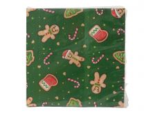 Serveti zeleni Ginger bread, 33x33cm