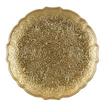 Podstavek za božično dekoracijo zlat fi 33, Edel.