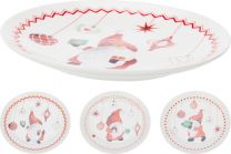 Krožnik desertni Palčki, 19cm
