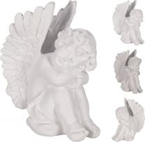 Figura angel sedeč 10 cm, Koo.