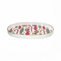 Pladenj oval Party time, 44x30cm
