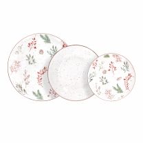 Krožnik garnitura 18/1 Madison winter, porcelan

