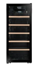 Vinska vitrina  La Sommeliere LS117BLACK