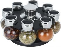 Stojalo okroglo vrtljivo za začimbe, za 8 začimb
