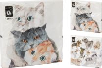 Serveti papirnati Mucki, 33x33cm, 16/1
