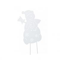 Snežak kovinski, zunanji, 48cm
