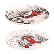 Podstavek za posodo Božič, 2 motiva
