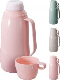 Termo steklenica 1l, s kozarcem, pvc
