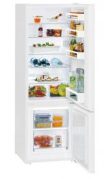 Hladilnik kombinirani Liebherr CUe281-26, višina 161,2 cm, širina 55 cm, bele barve