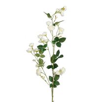 Cvetje umetno Mica, rose bela 103 cm, Edel.
