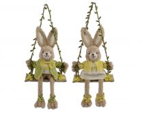 Figura zajček na gugalnici, 20x39cm
