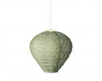 Lučke viseča zelena z vzorci solarna 28 cm, Kaem.