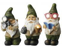 Figura vrtni  palček s solarni 24 cm, Kaem.